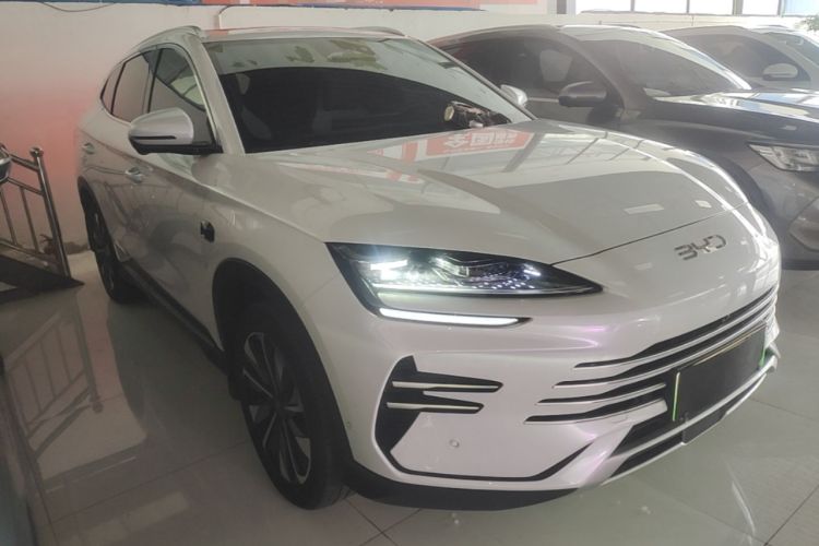 Used BYD Song PLUS New Energy 2025 DM-i Intelligent Driving 160KM Flagship Model Front Right 45 Deg