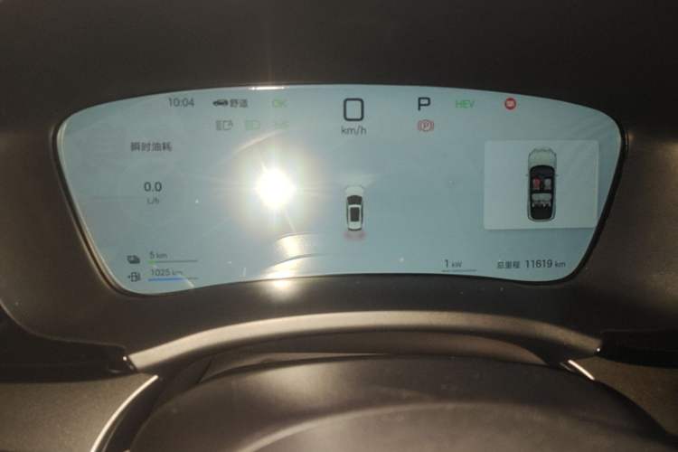 Used BYD Song PLUS New Energy 2025 DM-i Intelligent Driving 160KM Flagship Model Instrument Cluster