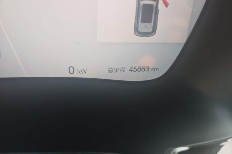 Used BYD Song PLUS New Energy 2025 EV 520km Luxury Version Odometer Close Up