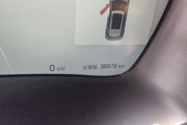 Used BYD Song PLUS New Energy 2025 DM-i 112KM Prestige Model Odometer Close Up
