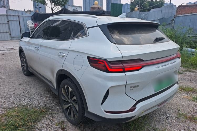 Used BYD Song PLUS New Energy 2025 EV Smart Drive Edition 605km Flagship Model Rear Left 45 Deg