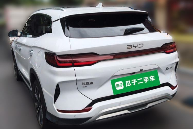 Used BYD Song PLUS New Energy 2025 EV 520km Luxury Version Rear Left 45 Deg