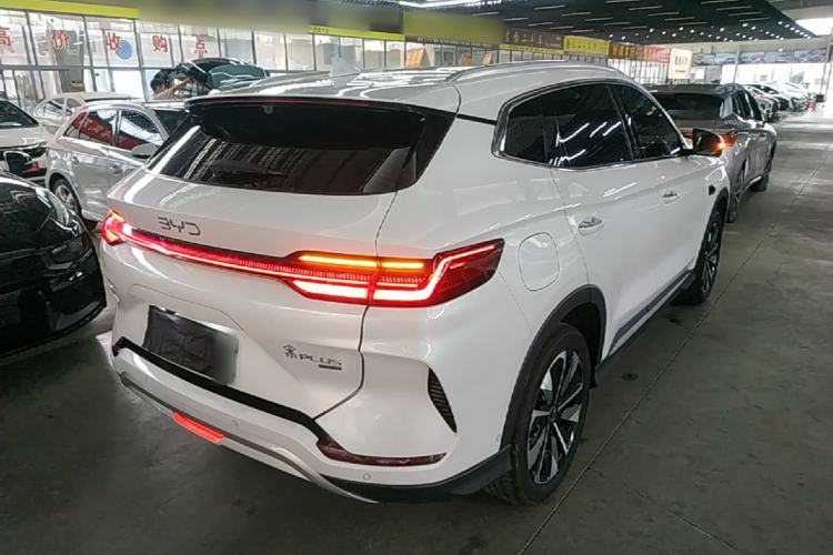 Used BYD Song PLUS New Energy 2025 DM-i Intelligent Driving 112KM Prestige Model Rear Right 45 Deg