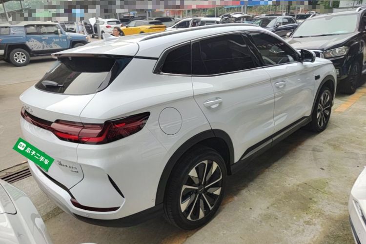 Used BYD Song PLUS New Energy 2025 EV Intelligent Driving Edition 520km Luxury Model Rear Right 45 Deg