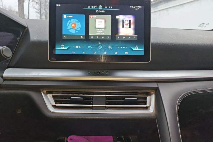 Used BYD Song Pro 2019 1.5T Automatic Elite Edition Audio And AC Panel