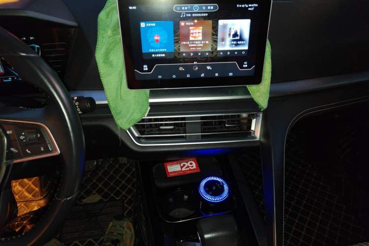 Used BYD Song Pro 2019 1.5T Automatic Luxury Model Audio And AC Panel