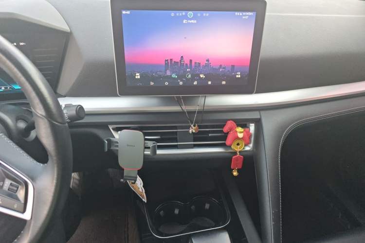 Used BYD Song Pro 2019 1.5T Automatic Luxury Model Audio And AC Panel