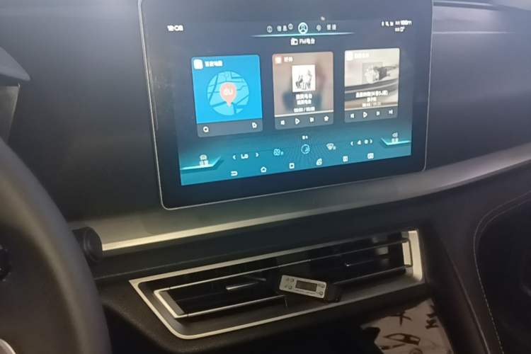Used BYD Song Pro 2019 1.5T Automatic Elite Edition Audio And AC Panel