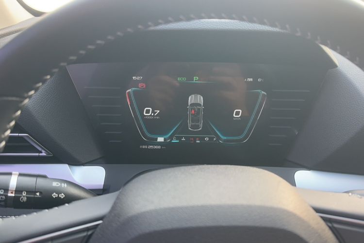 Used BYD Song Pro 2019 1.5T Automatic Elite Edition Odometer Close Up