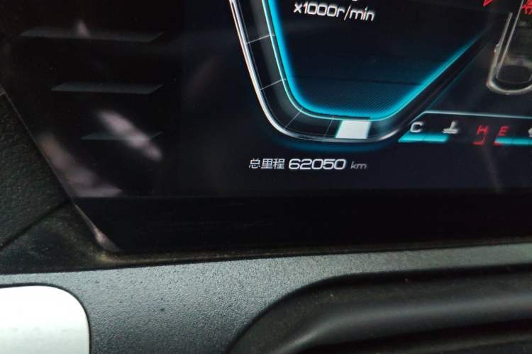 Used BYD Song Pro 2019 1.5T Automatic Elite Edition Odometer Close Up