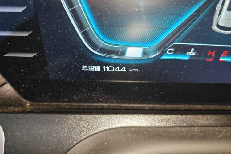 Used BYD Song Pro 2019 1.5T Automatic Luxury Model Odometer Close Up