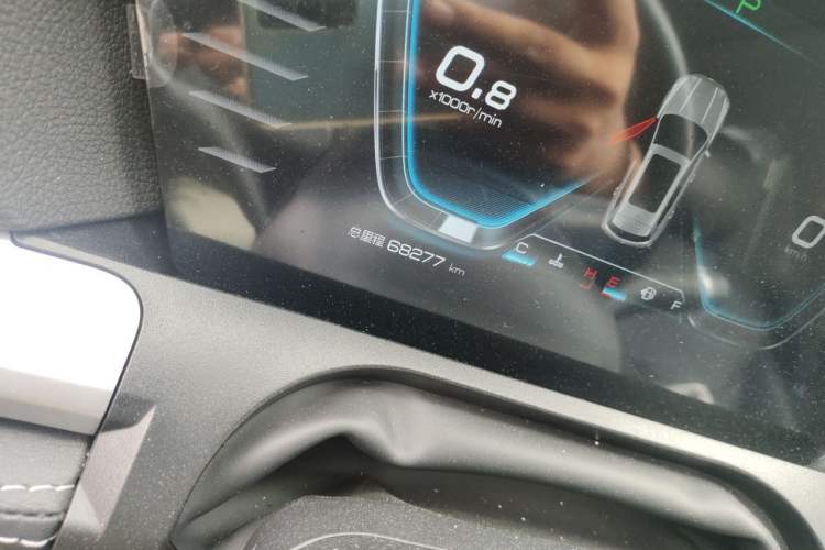 Used BYD Song Pro 2019 1.5T Automatic Elite Edition Odometer Close Up