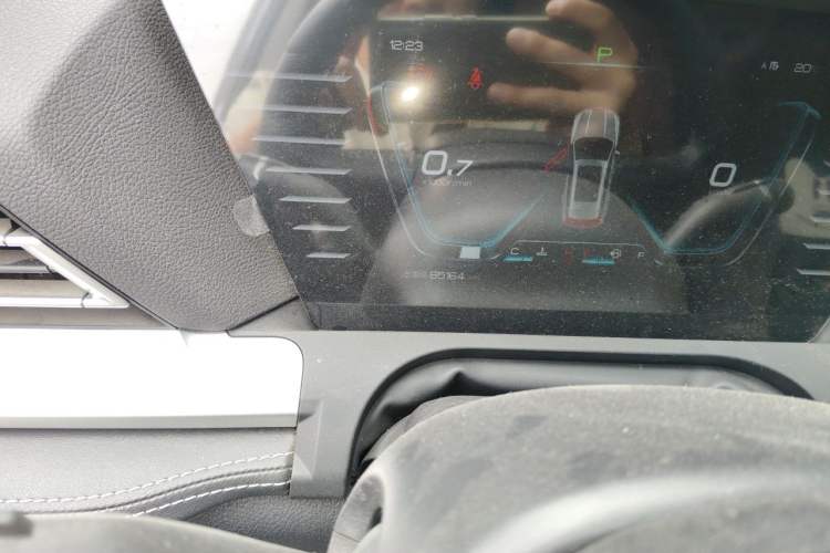 Used BYD Song Pro 2019 1.5T Automatic Luxury Model Odometer Close Up