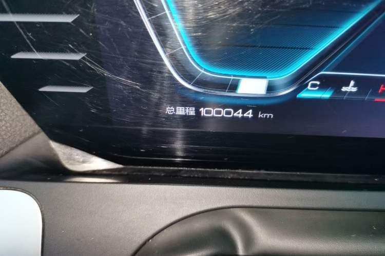 Used BYD Song Pro 2019 1.5T Automatic Prestige Model Odometer Close Up