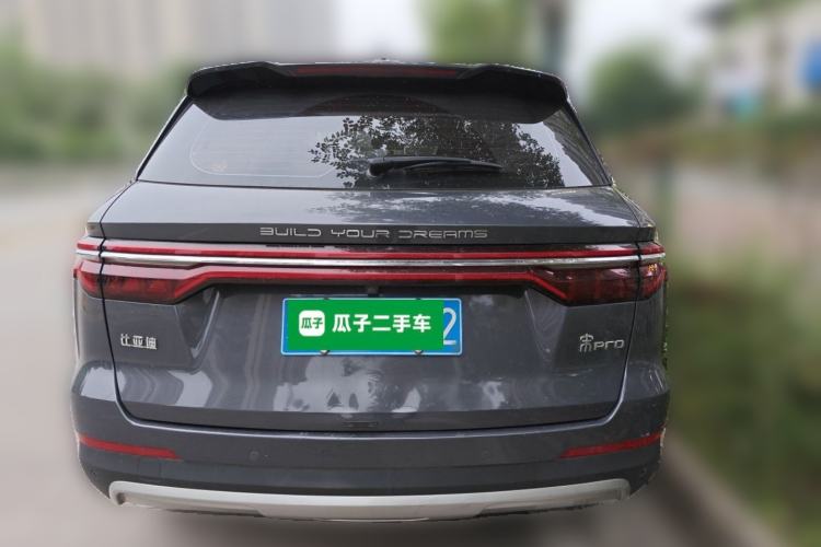 Used BYD Song Pro 2019 1.5T Automatic Luxury Model Rear