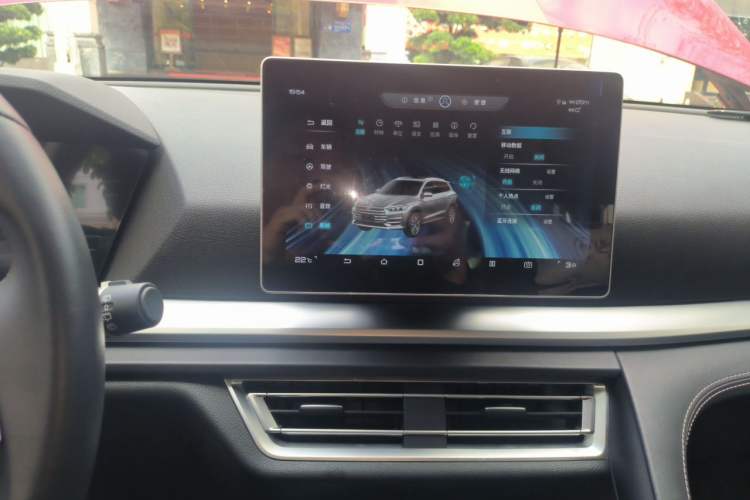 Used BYD Song Pro 2019 1.5T Automatic Luxury Model Audio And AC Panel