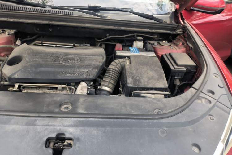 Used BYD Song Pro 2019 1.5T Automatic Luxury Model Engine Bay Left