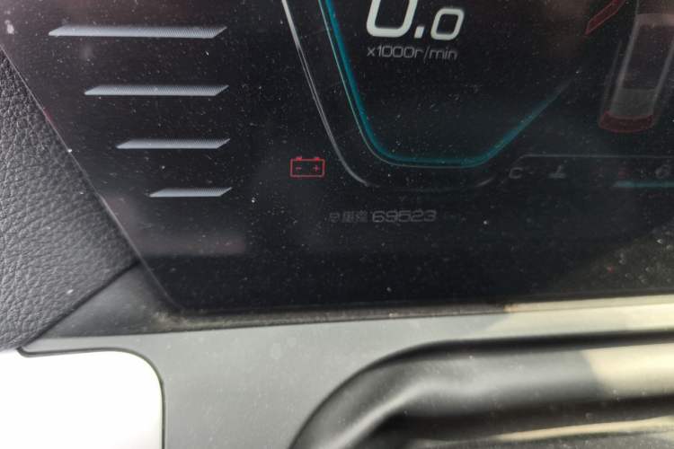 Used BYD Song Pro 2019 1.5T Automatic Luxury Model Odometer Close Up