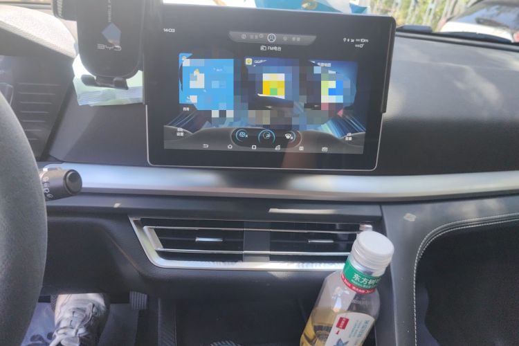 Used BYD Song Pro 2019 1.5T Automatic Luxury Model Audio And AC Panel