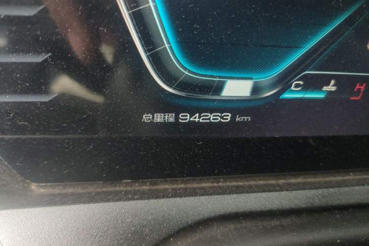 Used BYD Song Pro 2019 1.5T Automatic Elite Edition Odometer Close Up