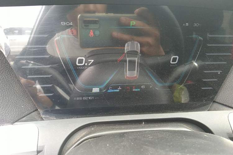 Used BYD Song Pro 2019 1.5T Automatic Elite Edition Odometer Close Up