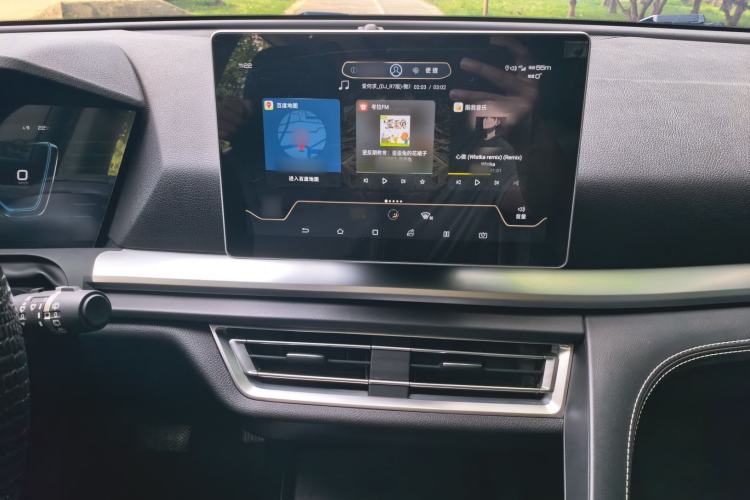 Used BYD Song Pro 2019 1.5T Automatic Elite Edition Audio And AC Panel