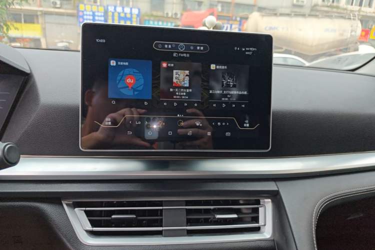 Used BYD Song Pro 2019 1.5T Automatic Elite Edition Audio And AC Panel