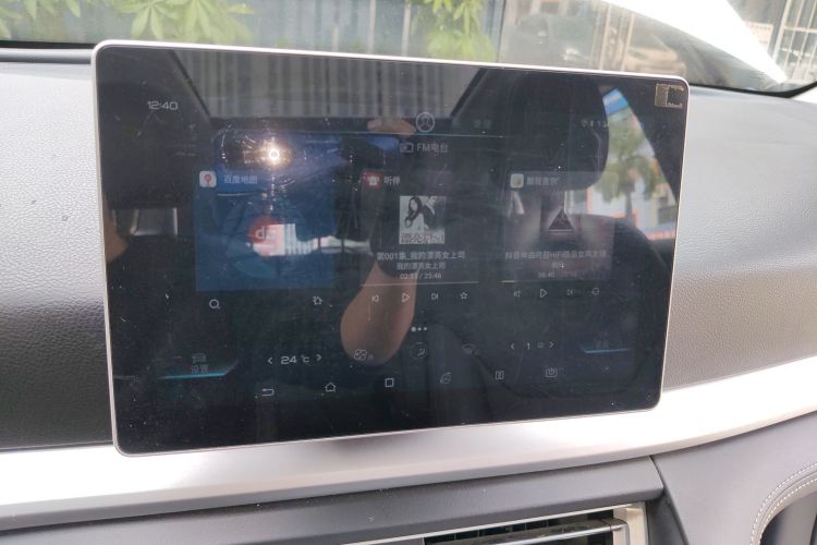 Used BYD Song Pro 2019 1.5T Automatic Luxury Model Audio And AC Panel