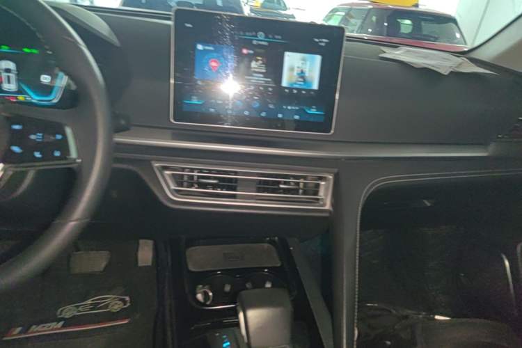 Used BYD Song Pro 2019 1.5T Automatic Luxury Model Audio And AC Panel