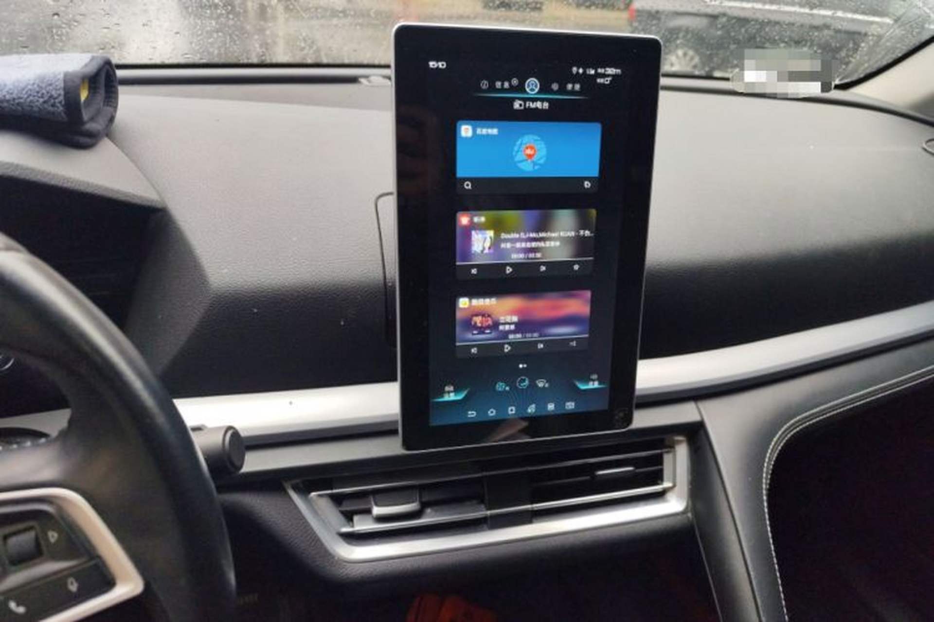 Used BYD Song Pro 2019 1.5T Automatic Elite Edition Audio And AC Panel