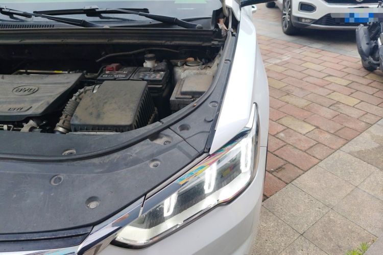 Used BYD Song Pro 2019 1.5T Automatic Luxury Model Engine Bay Left