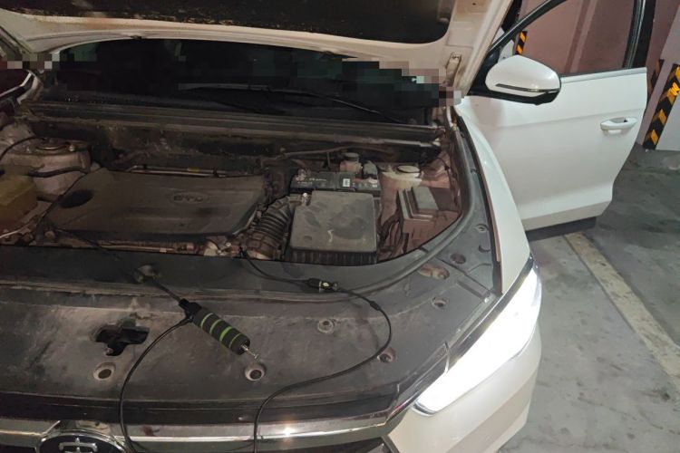 Used BYD Song Pro 2019 1.5T Automatic Luxury Model Engine Bay Left