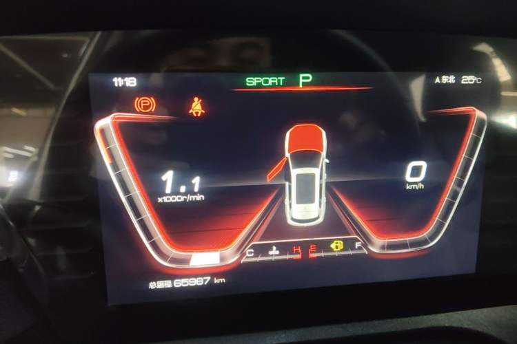 Used BYD Song Pro 2019 1.5T Automatic Luxury Model Instrument Cluster