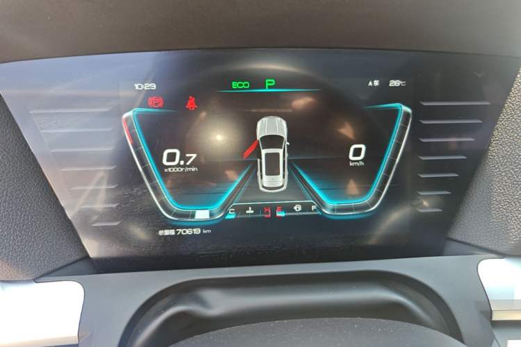 Used BYD Song Pro 2019 1.5T Automatic Luxury Model Instrument Cluster