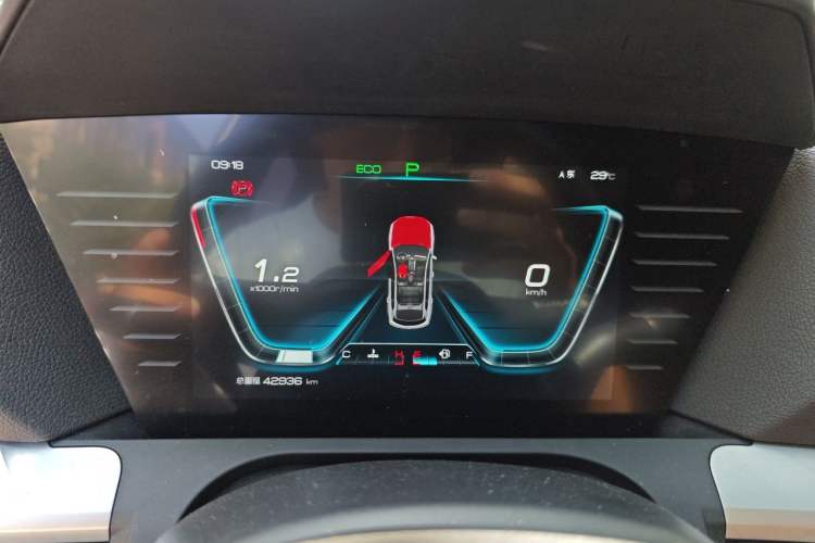 Used BYD Song Pro 2019 1.5T Automatic Luxury Model Instrument Cluster