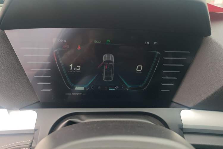 Used BYD Song Pro 2019 1.5T Automatic Elite Edition Odometer Close Up
