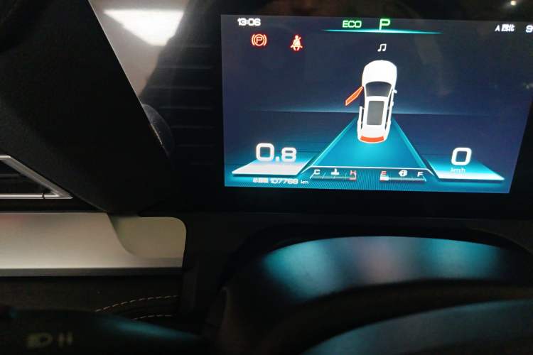 Used BYD Song Pro 2019 1.5T Automatic Elite Edition Odometer Close Up