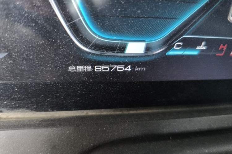 Used BYD Song Pro 2019 1.5T Automatic Elite Edition Odometer Close Up