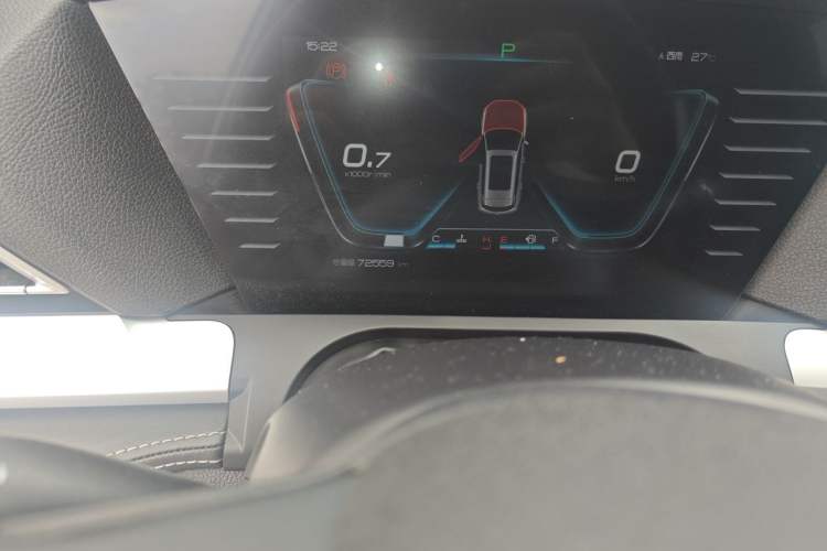 Used BYD Song Pro 2019 1.5T Automatic Elite Edition Odometer Close Up