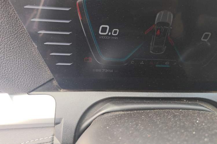 Used BYD Song Pro 2019 1.5T Automatic Elite Edition Odometer Close Up