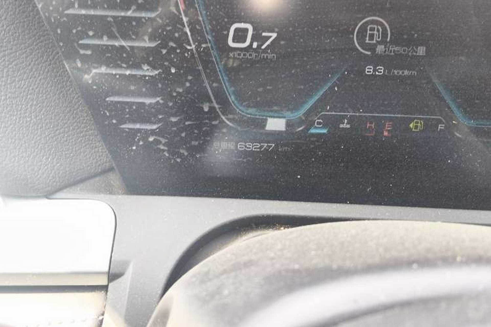 Used BYD Song Pro 2019 1.5T Automatic Elite Edition Odometer Close Up