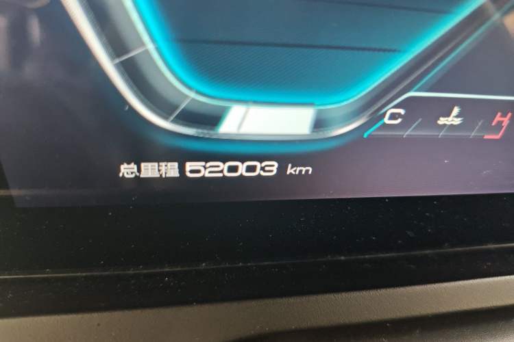 Used BYD Song Pro 2019 1.5T Automatic Elite Edition Odometer Close Up