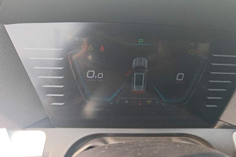 Used BYD Song Pro 2019 1.5T Automatic Elite Edition Odometer Close Up