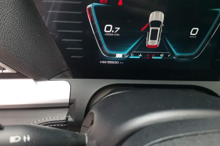 Used BYD Song Pro 2019 1.5T Automatic Elite Edition Odometer Close Up