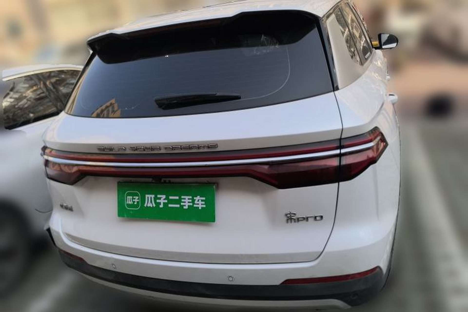 Used BYD Song Pro 2019 1.5T Automatic Luxury Model Rear