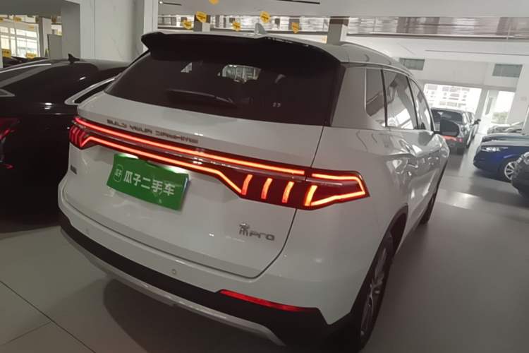 Used BYD Song Pro 2019 1.5T Automatic Luxury Model Rear Right 45 Deg