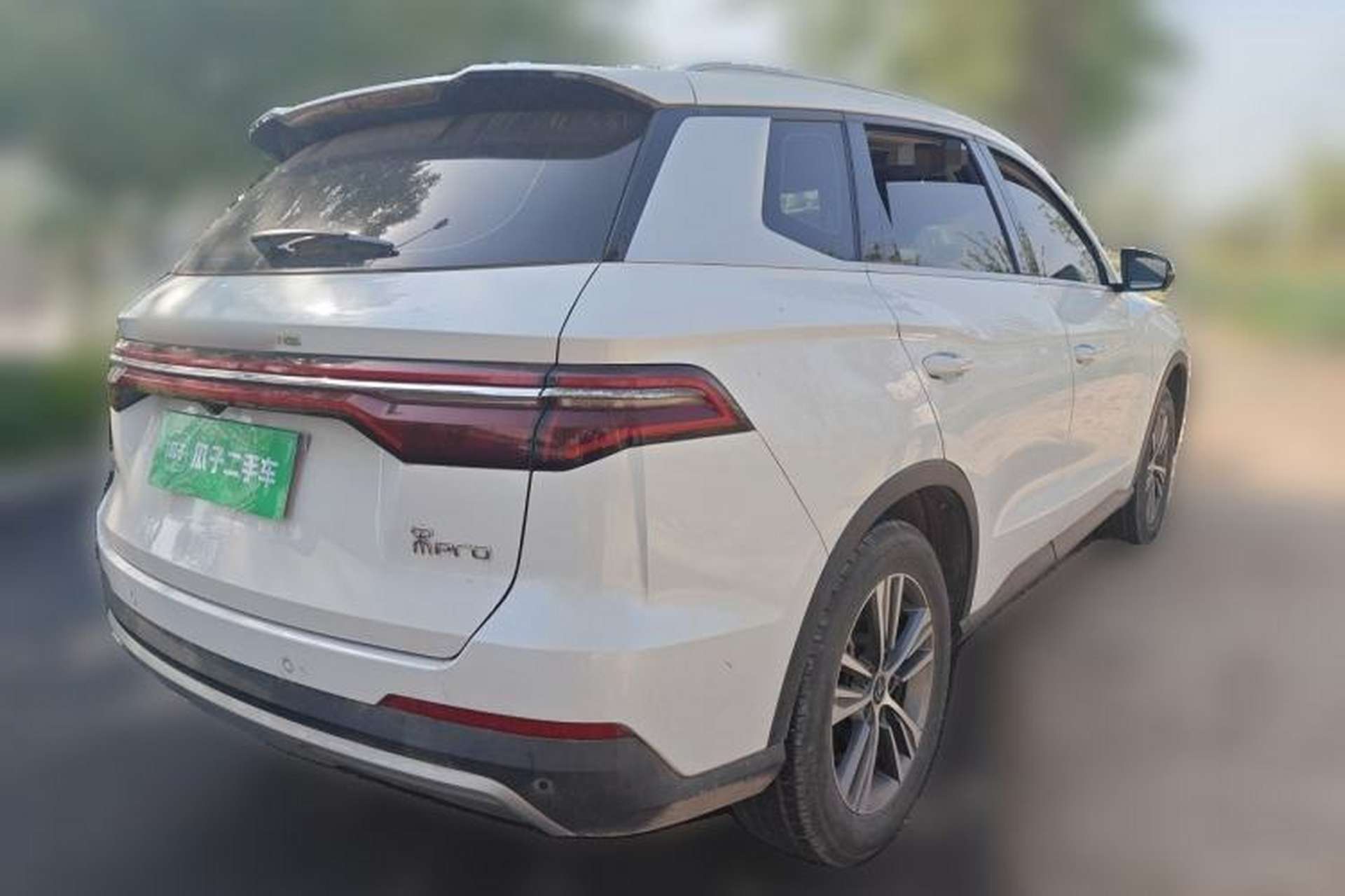 Used BYD Song Pro 2019 1.5T Automatic Luxury Model Rear Right 45 Deg