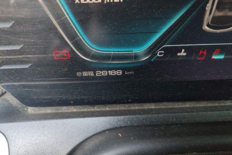 Used BYD Song Pro 2020 1.5T Manual Elite Model Odometer Close Up