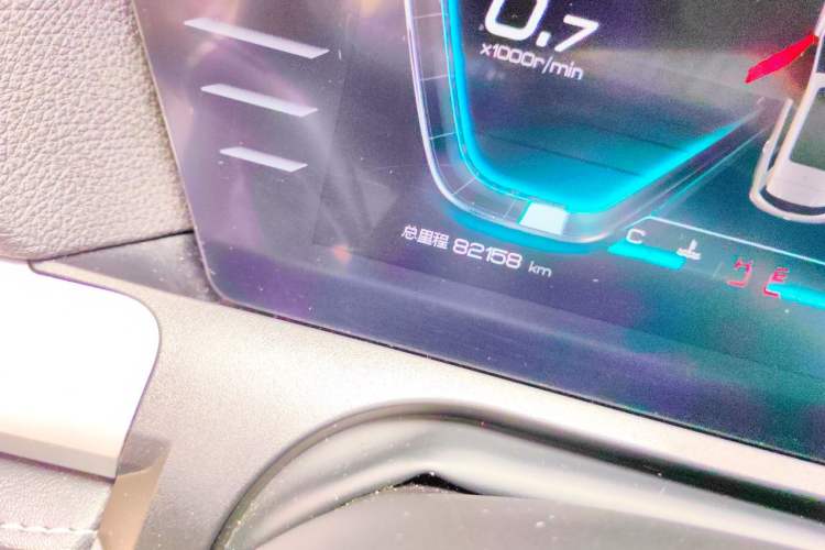 Used BYD Song Pro 2020 1.5T Automatic Pilot Edition Odometer Close Up
