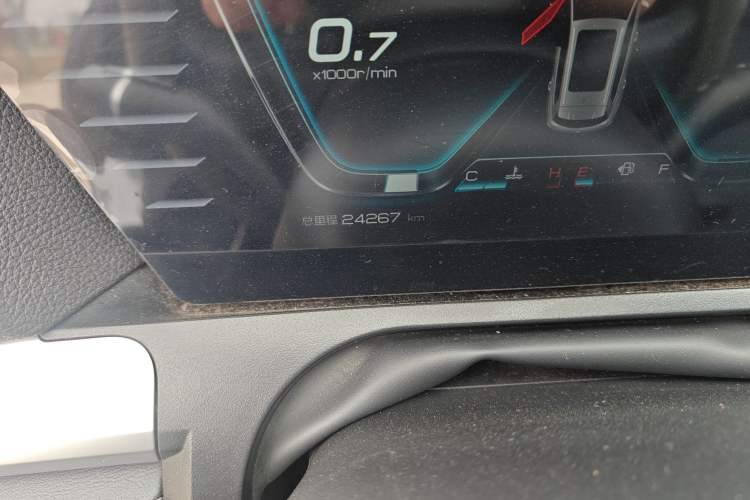 Used BYD Song Pro 2020 1.5T Automatic Pilot Edition Odometer Close Up